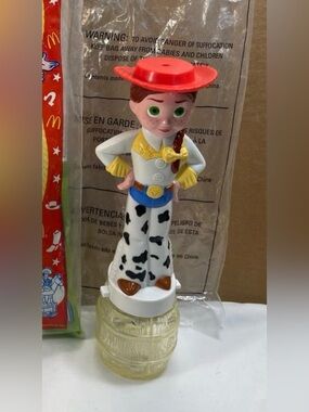 Vintage McDonald's Disney Toy Story 2 Jessie Cowgirl Figurine Candy Dispenser